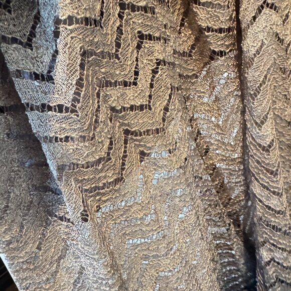 Jump Apparel Long Formal Black Ombre Chevron Strapless Gown Dress - Picture 10 of 16